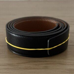 Hermes Leather Belt Brown/Black Reversible (95 cm)